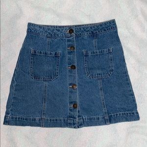 Denim skirt